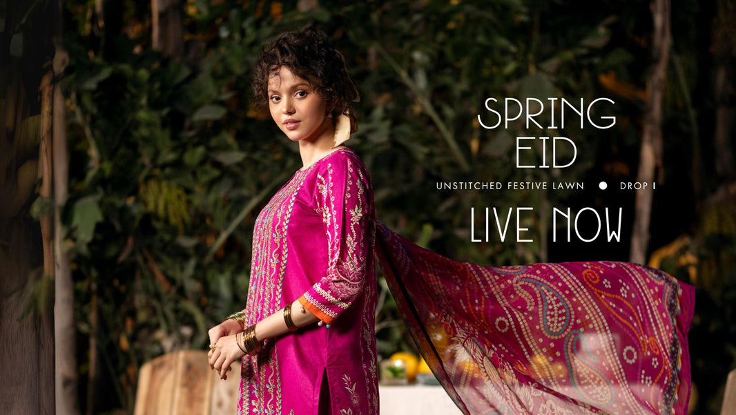 Breezy Elegance: Unveiling Our Unstitched Lawn Collection