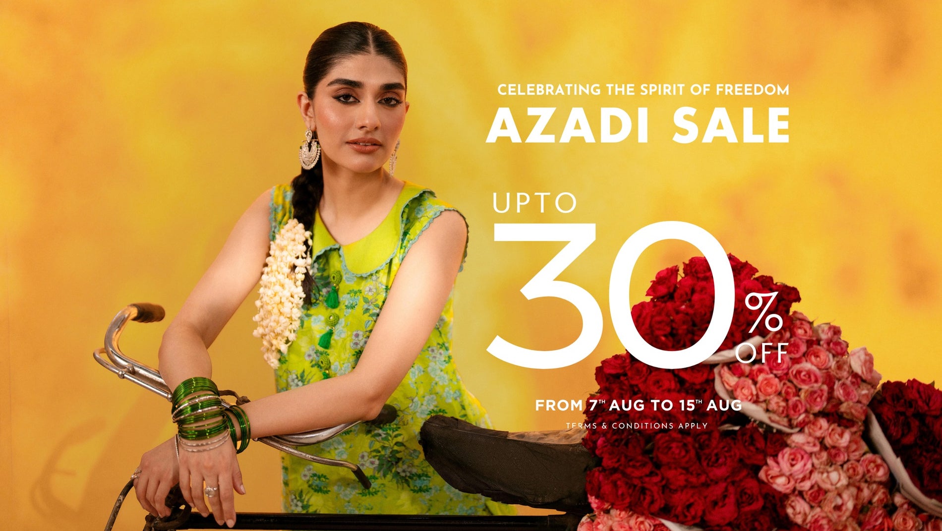 Azadi Sale: 30% Off on Phulkari's Finest – A Celebration of Freedom and Fashion