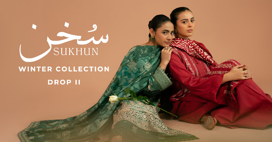 Sukhun – Winter Drop 2 - Phulkari New Winter Collection Available Now