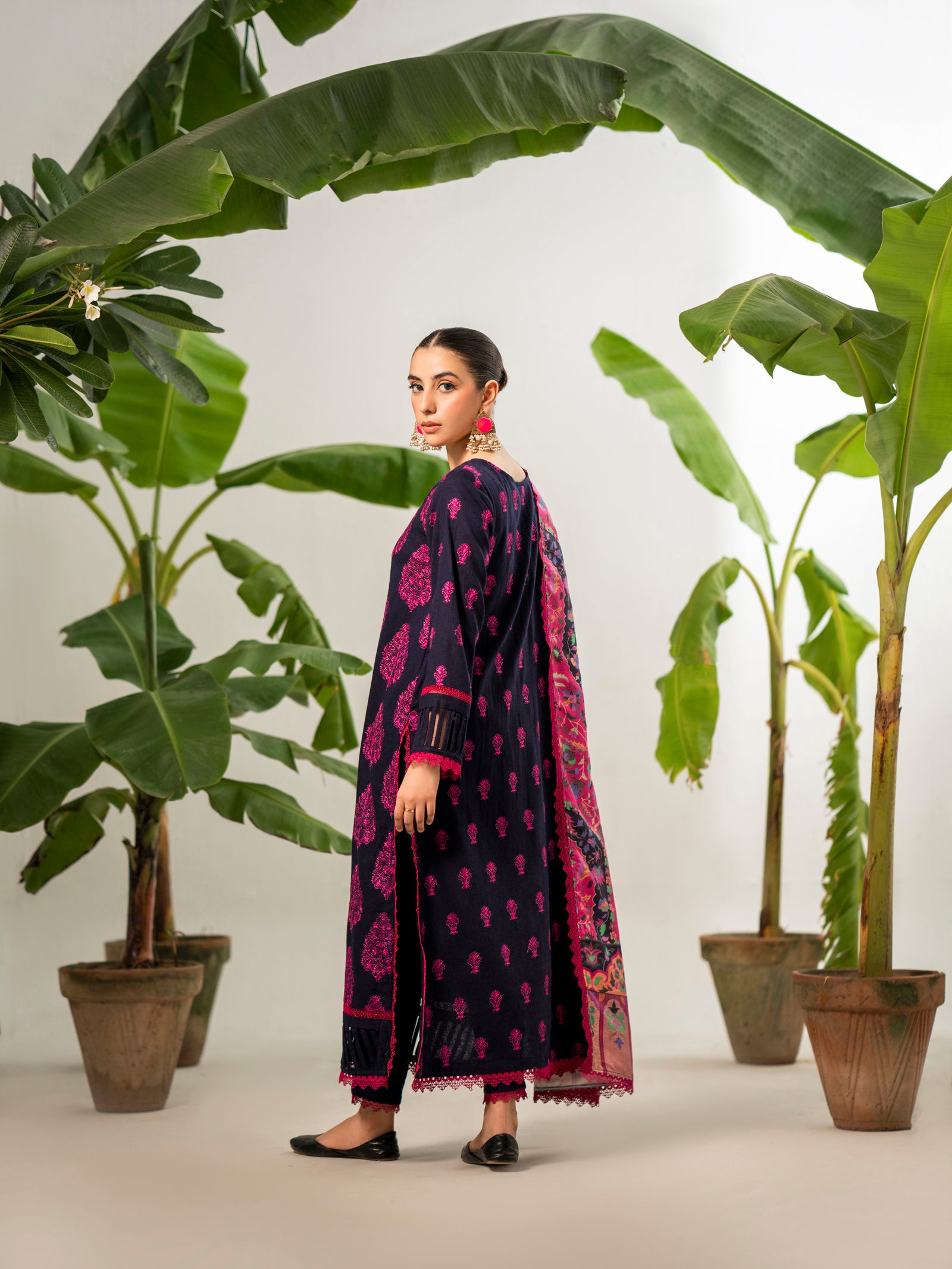 Cotton Karandi Embroidery