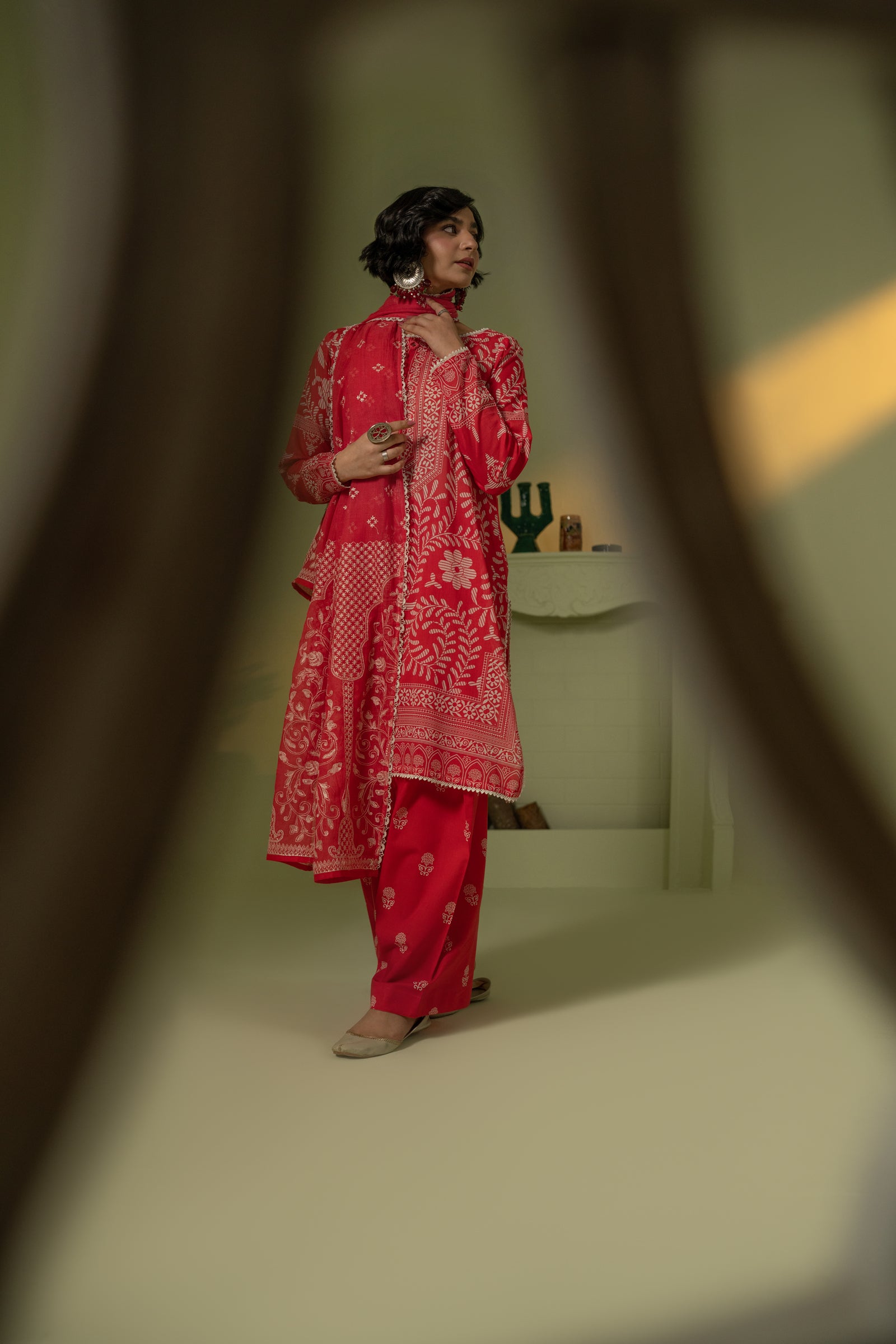 Lawn Digital Print Embroidery