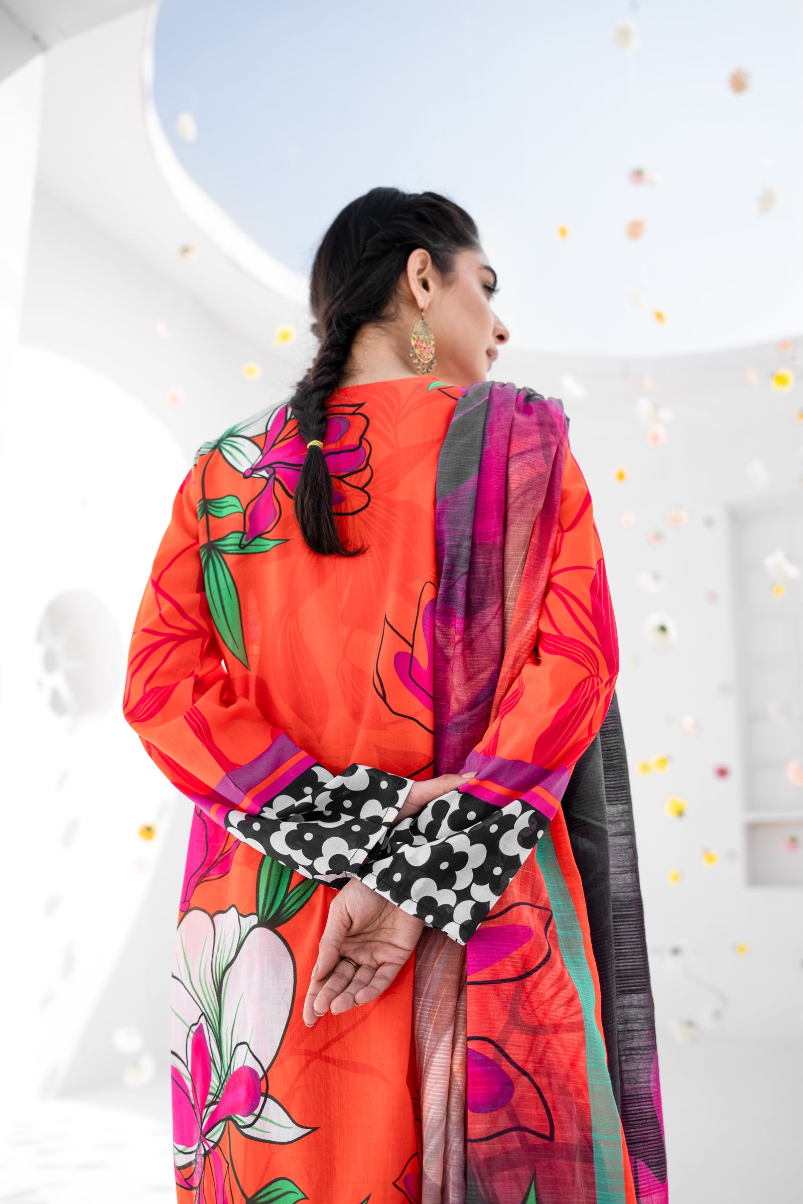 Superior Lawn Crinkle Digital print
