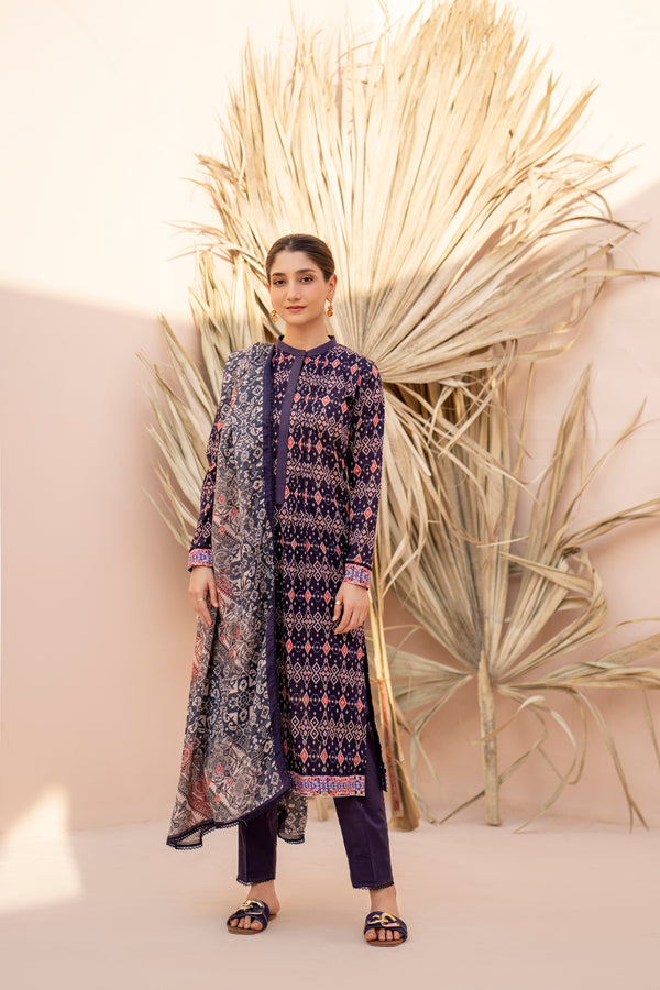 Superior Lawn Crinkle Digital Print